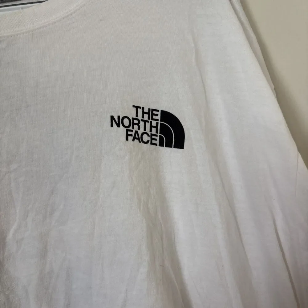 The North Face Men’s XXL White Tshirt Camo Graphic Long Sleeve